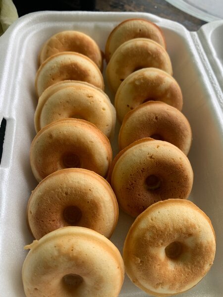 15mini donuts nature