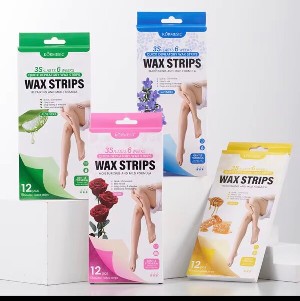 Bandes de cire Veet pour épilation douce