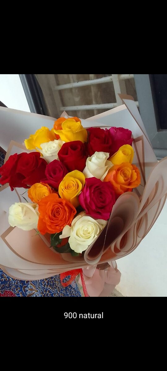 Red roses flower bouquet, birthday, party, graduation