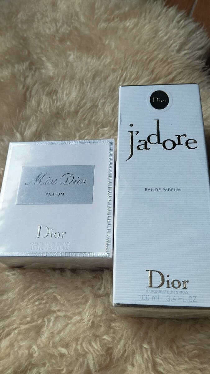 Coffret Parfum Dior & Valentino
