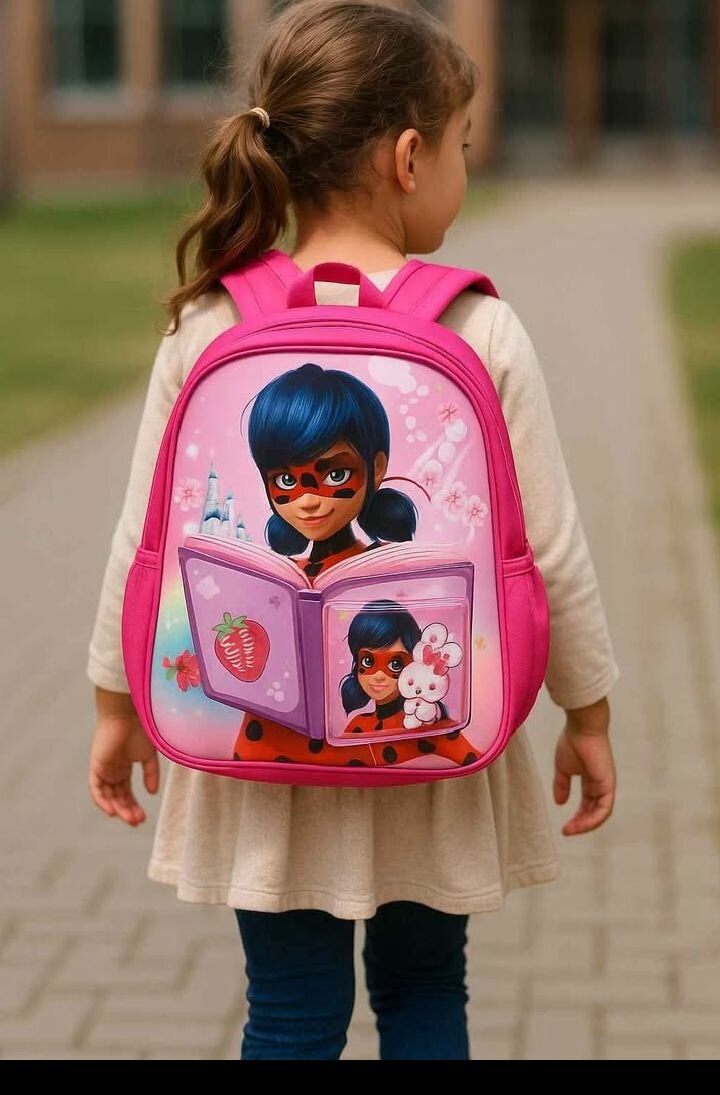 Sac à dos héros rose