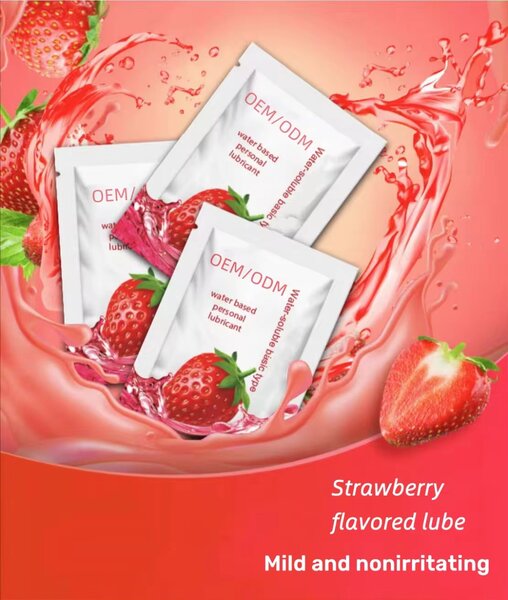 Lubrifiant Fraise Doux 10ml