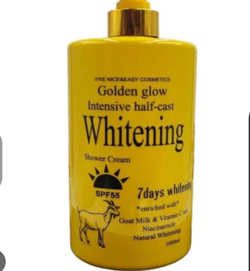 Golden glow shower gel