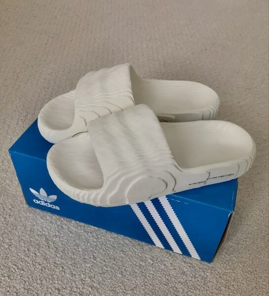 Adidas Slide Blanche Homme