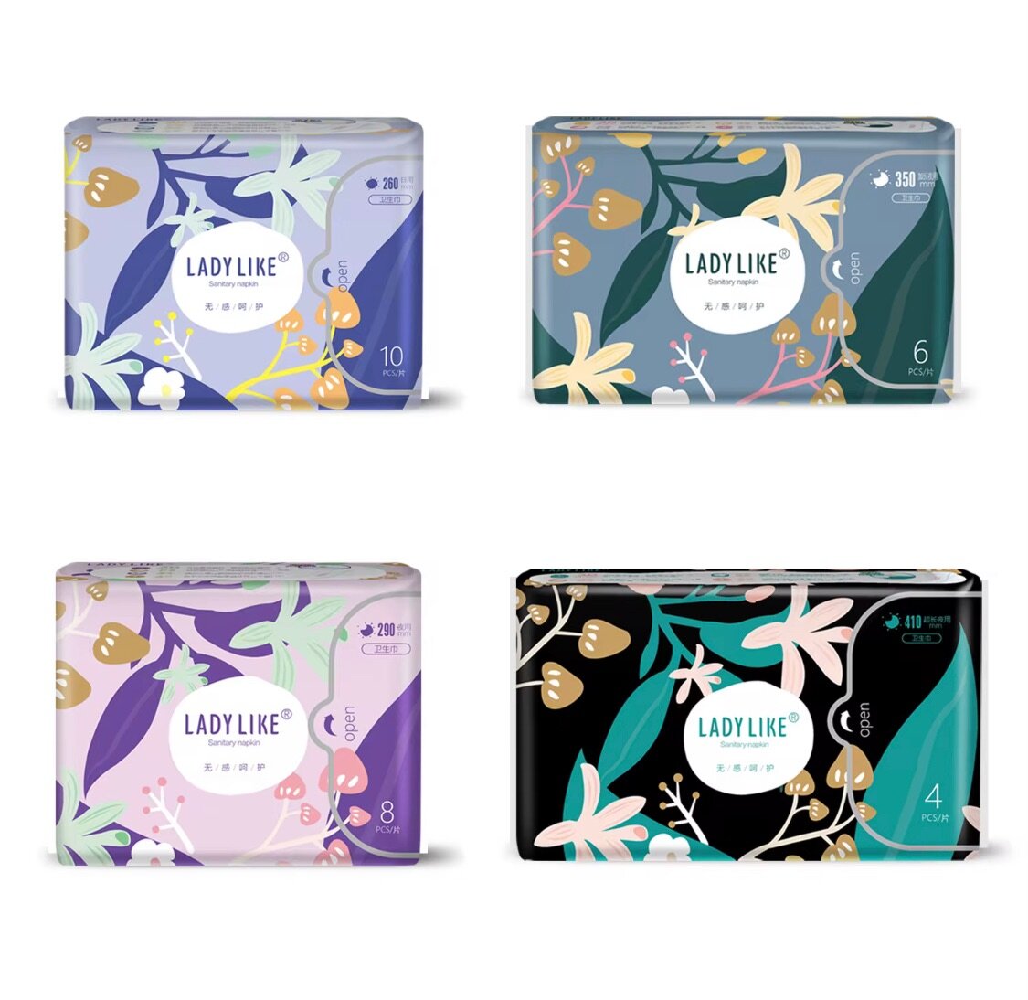 Lady Like Sanitary Pads