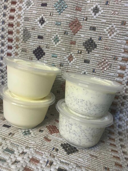 Yaourt fait maison crémeux