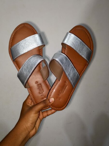 Unisex Leather slippers