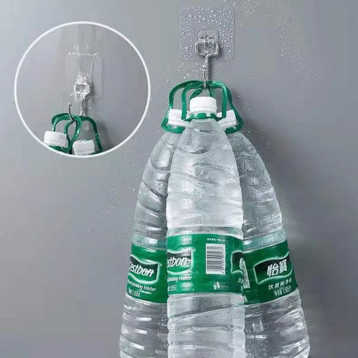 5 Gros crochets adhésif