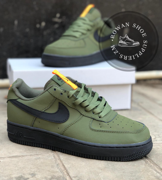 Nike Air Force Men's Running Shoes Olive Green