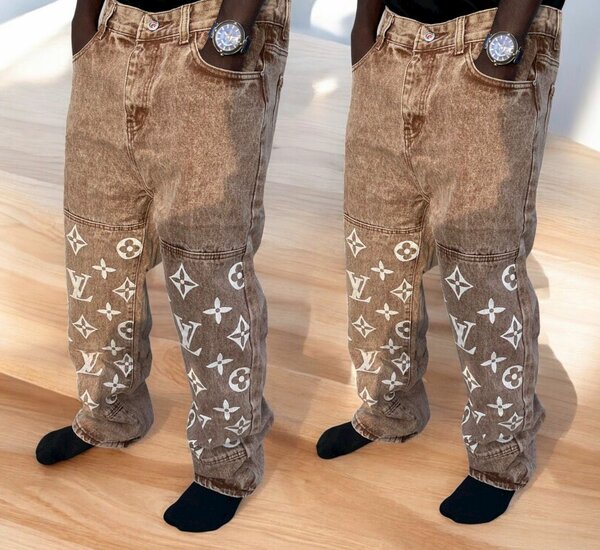 Pantalons en jean tendance homme