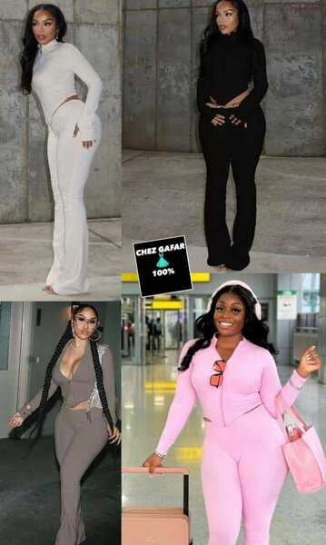 Ensemble pull et pantalon femme