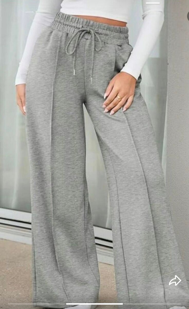 Pantalon large femme
