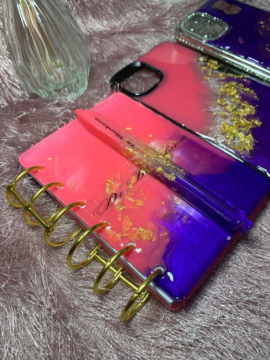 Customized resin book set