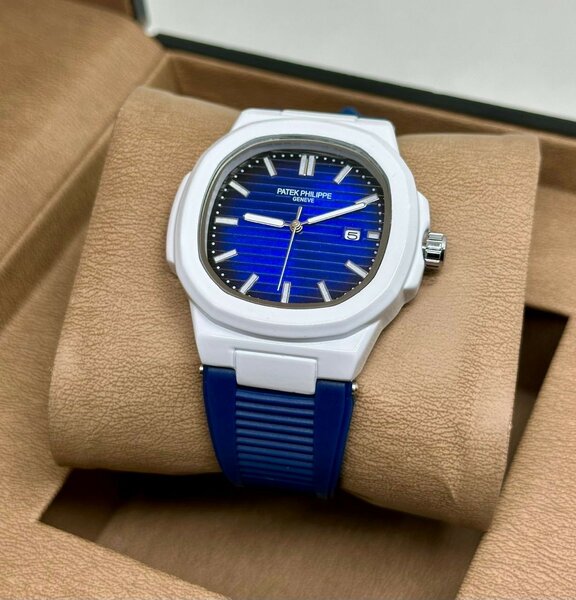 Montre Bleue Luxe Étanche