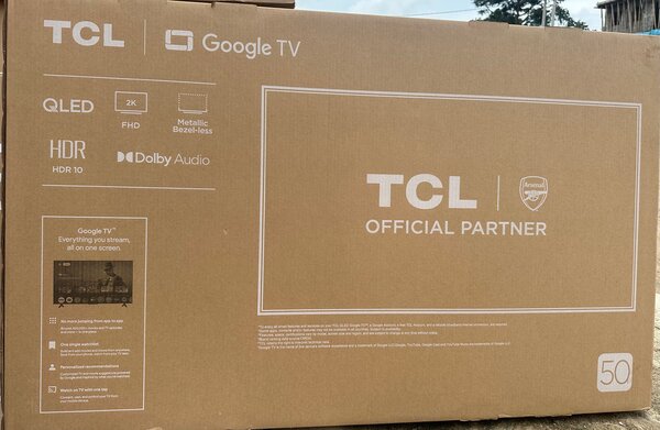 TCL TV 50 pouces QLED 2K