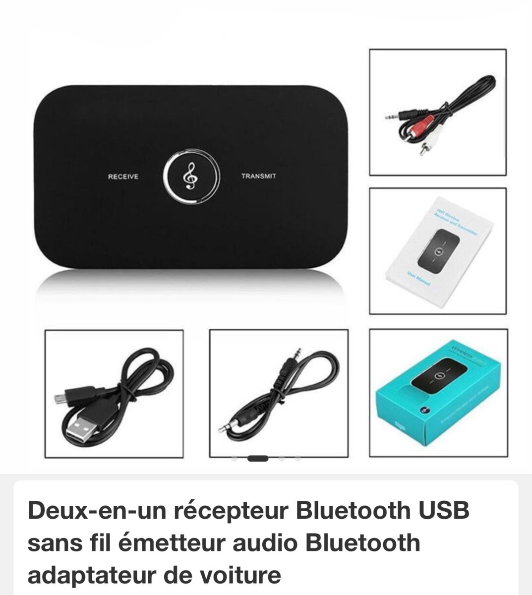 Récepteur et transmetteur Bluetooth