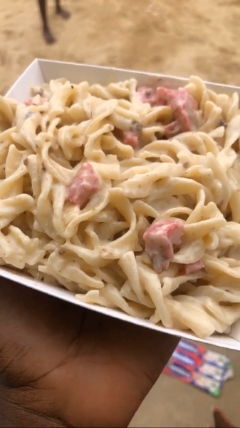 Délicieuse pasta crémeuse