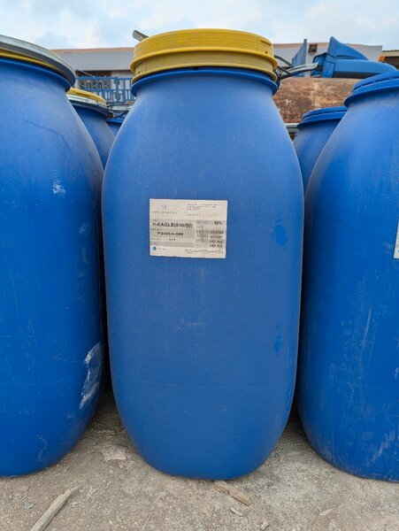 160 liter blue barrel