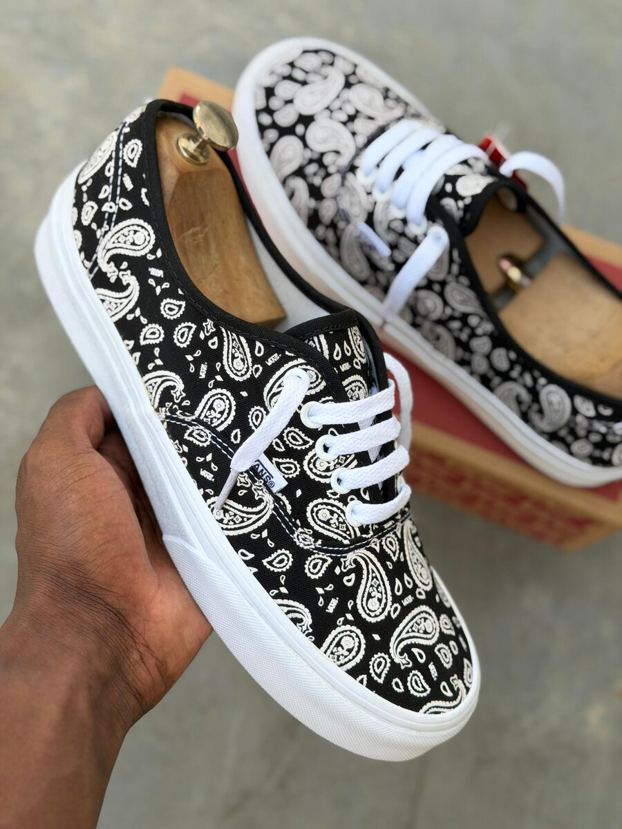 Vans Baskets Bandana Noires