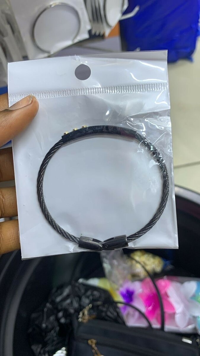 Bracelet en acier inoxydable élégant