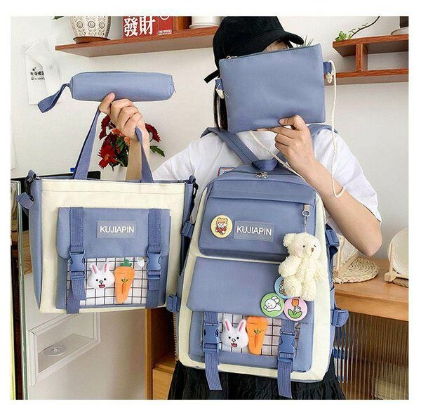 Ensemble de sacs scolaires mignons