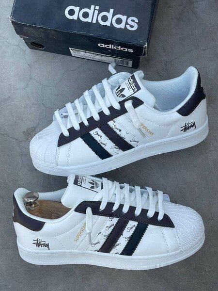Adidas Sneakers Blancs Homme