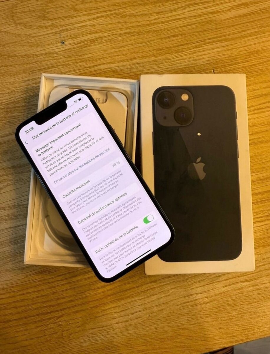 iPhone 13mini 128GB (Tout passe)