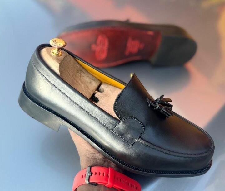 Mocassins en cuir modernes