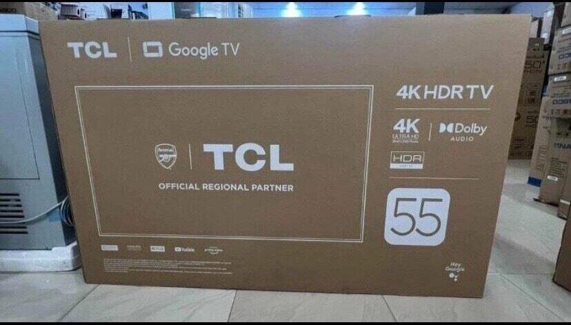 55" 4K TCL TELEVISION