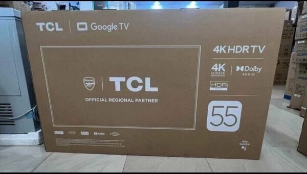 55" 4K TCL TELEVISION