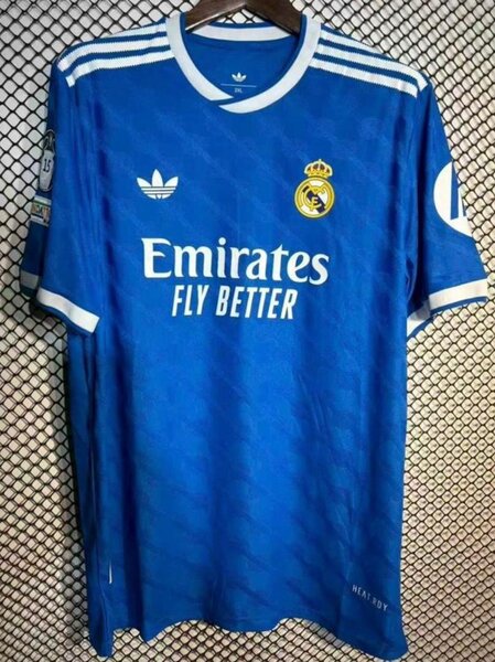 Maillot de Football Bleu Homme