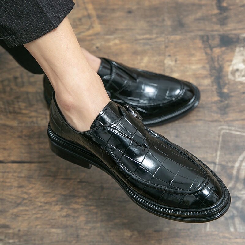 Кожаный лофер