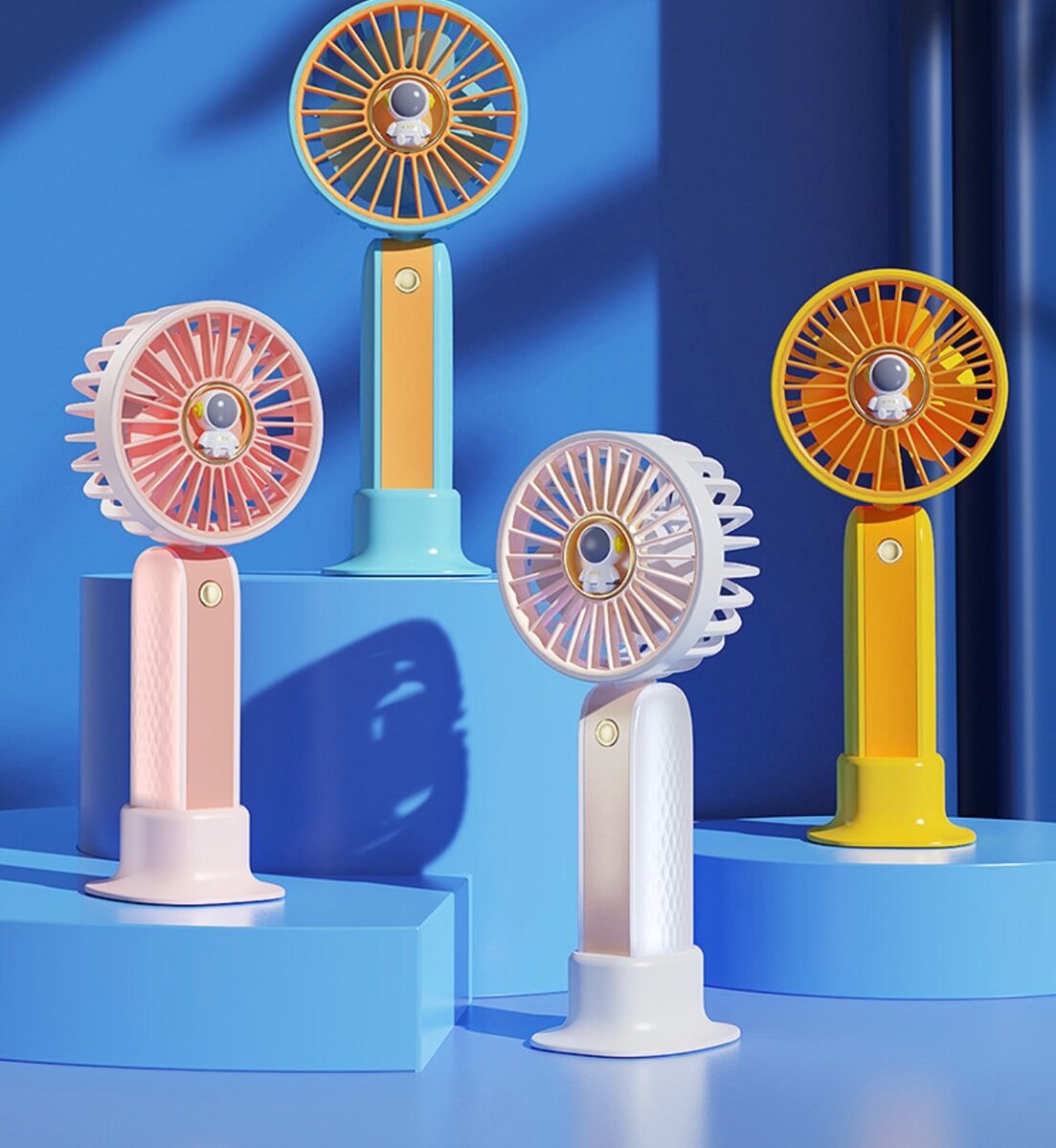 Rechargeable handfans