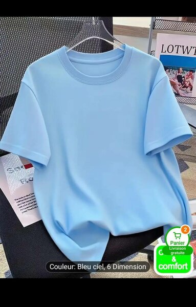 T-shirt femme confortable