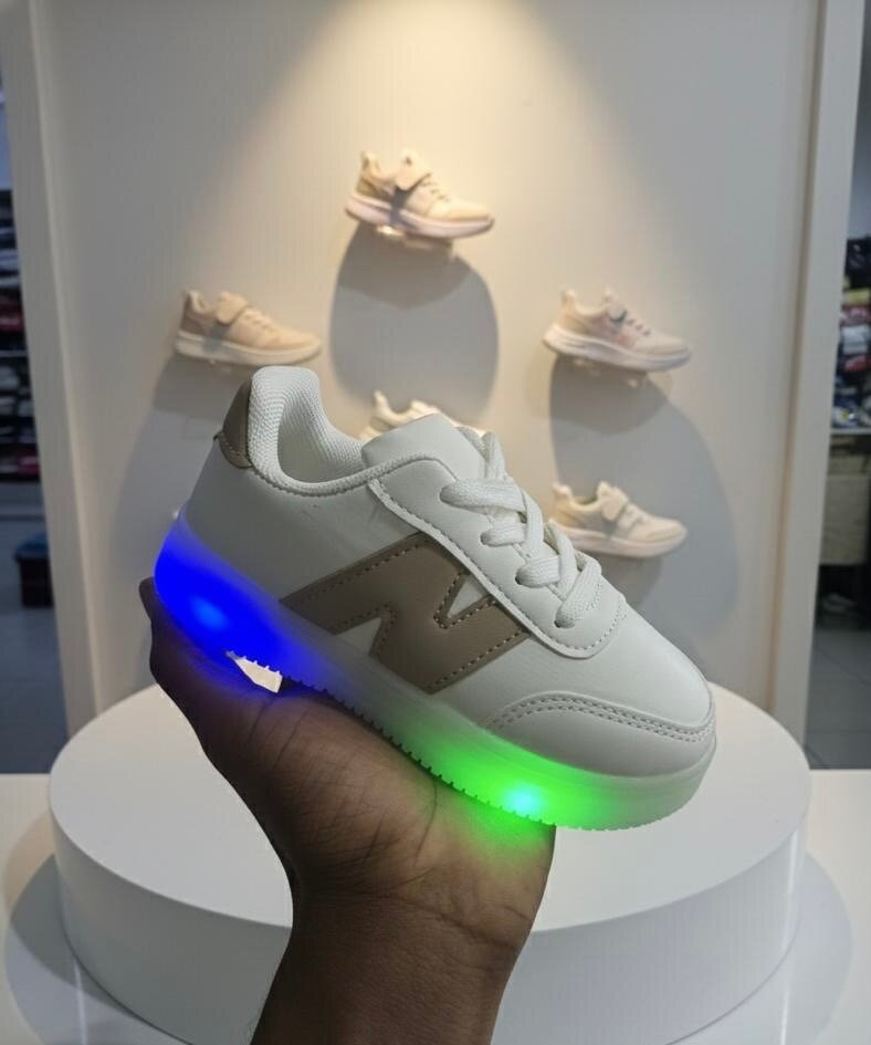 Baskets LED Lumineuses Enfant