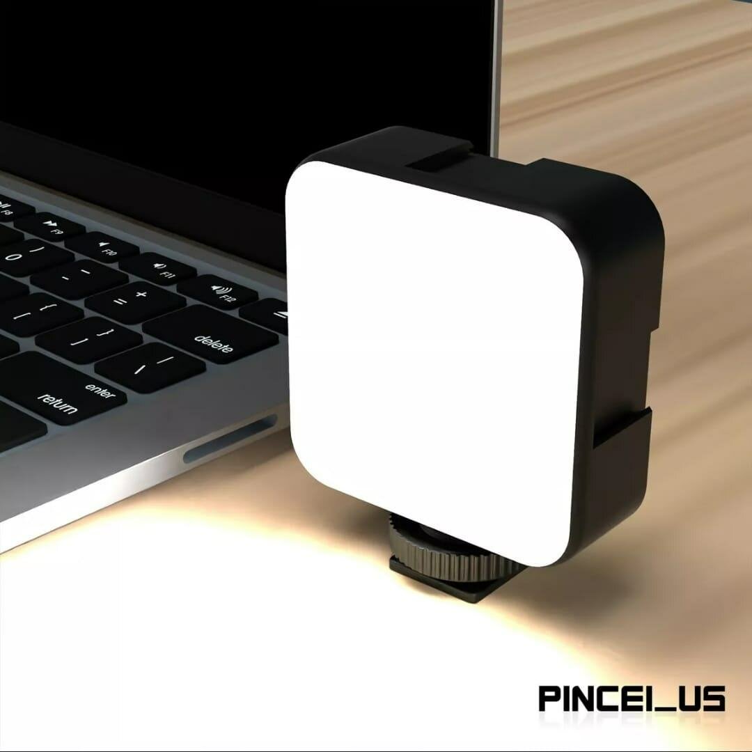 Lumière LED Cube de vidéo conférence 5600K