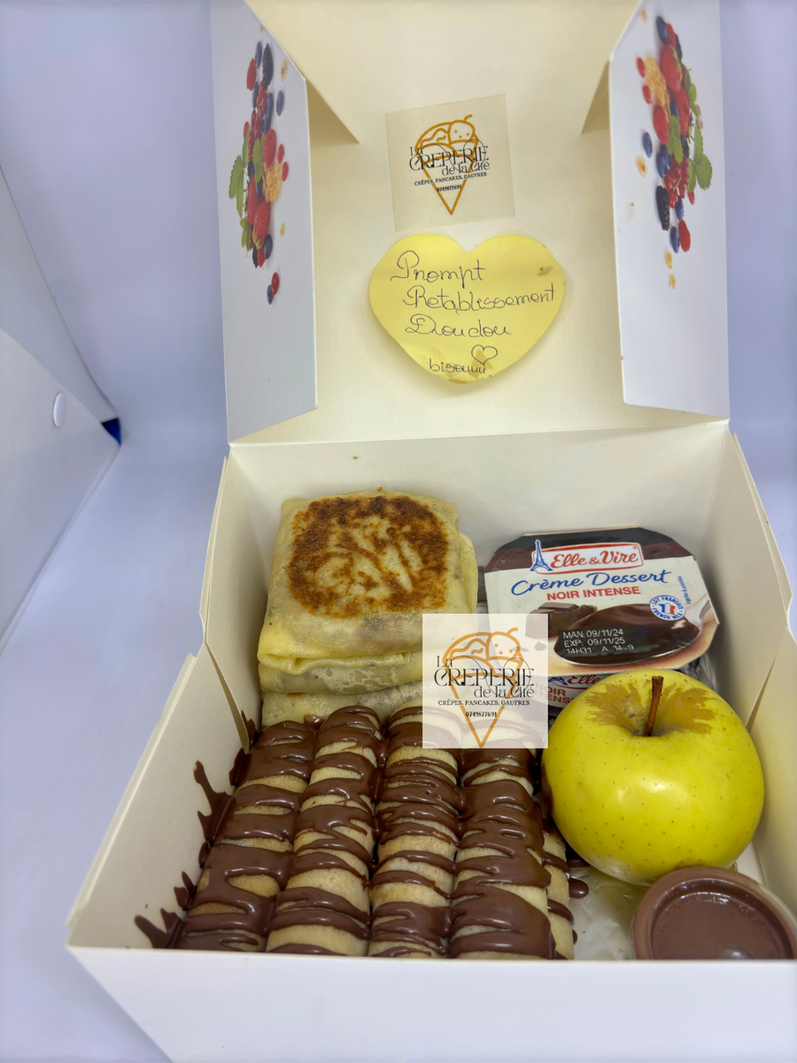 Box de crêpes  sucrées/ salées