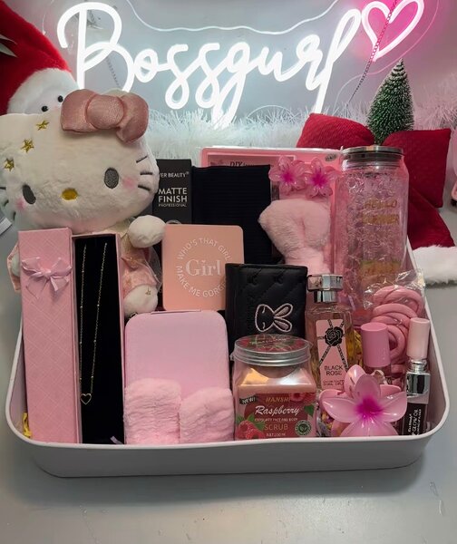 Coffret Cadeau Femme Rose