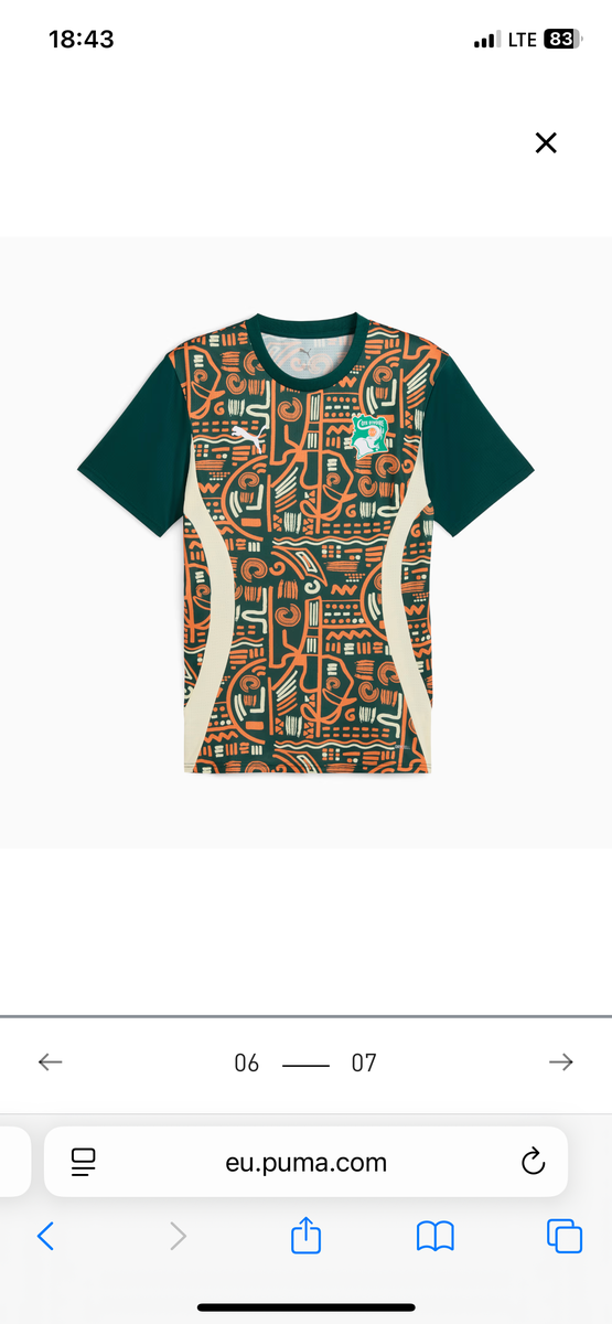 Maillot de football Puma