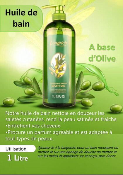 Huile de Bain à l'Olive