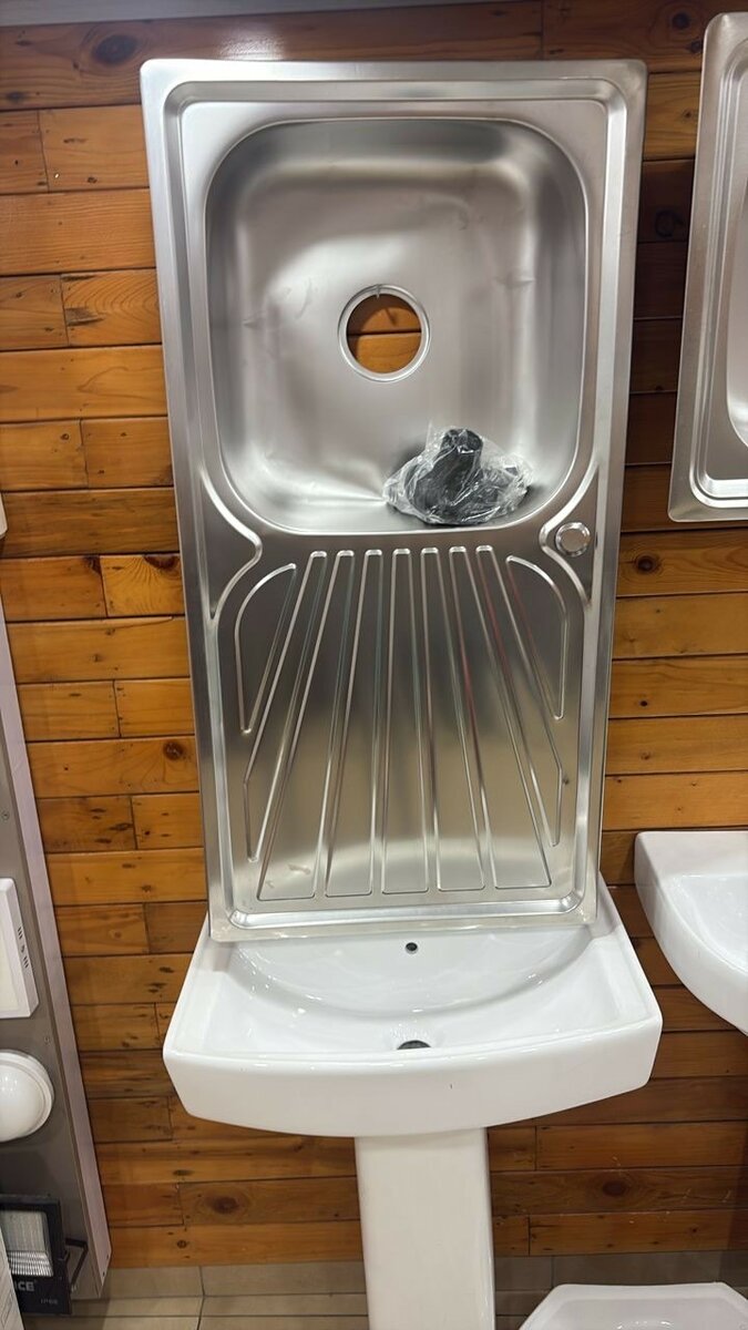 Évier en acier inoxydable