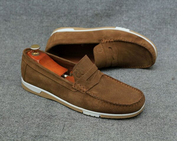 Mocassins en cuir élégants