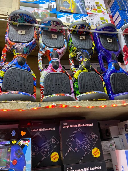 Hoverboard électrique coloré