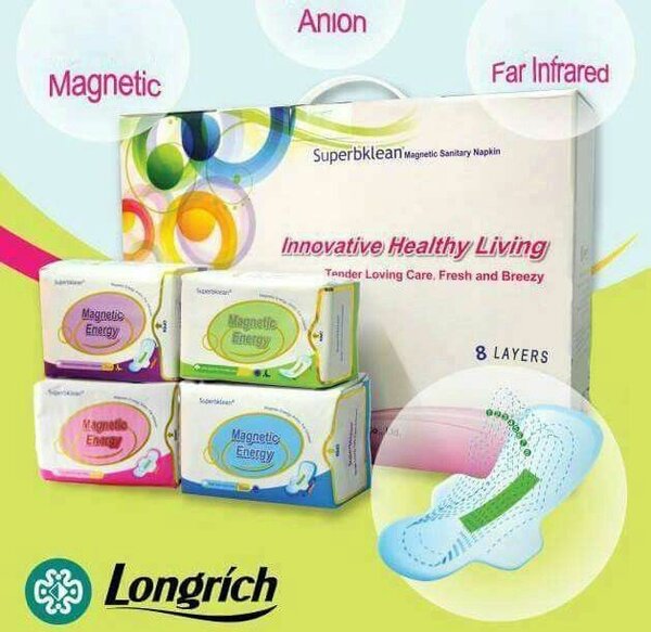 Serviette hygiénique Magnetic