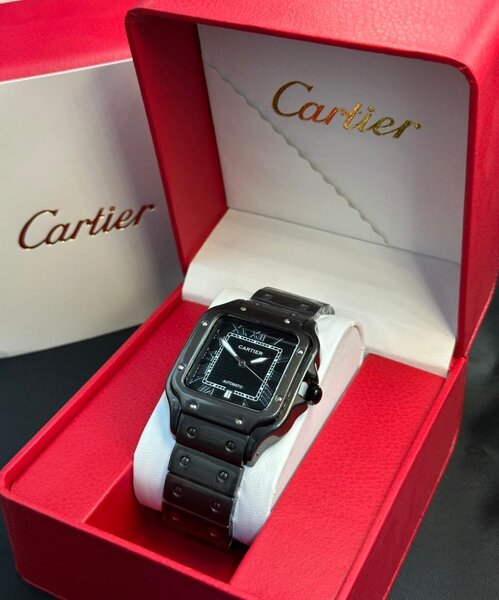 Montre Cartier Santos Noire
