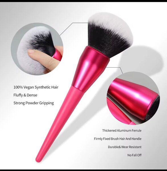 Ensemble de pinceaux maquillage vegan