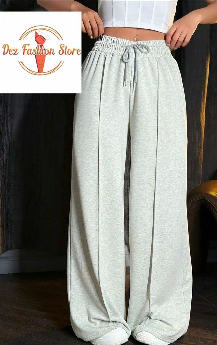 Pantalon ample décontracté femme