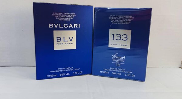 New Scents Smart № 133 BVLGARI B LV Men's perfume 100 ml