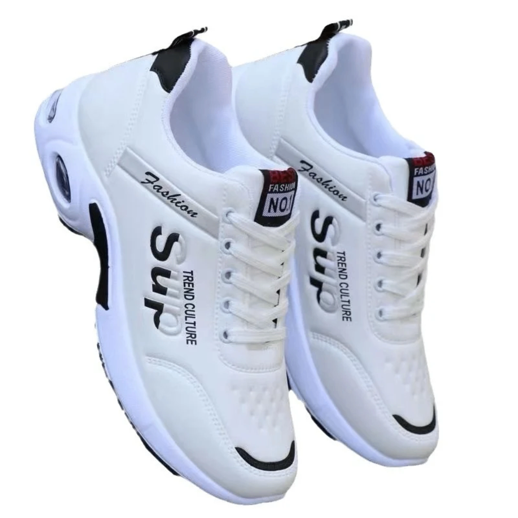 Baskets blanches tendance homme