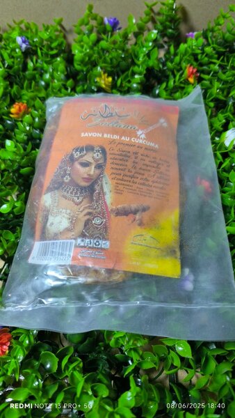 Savon au Curcuma Beldi
